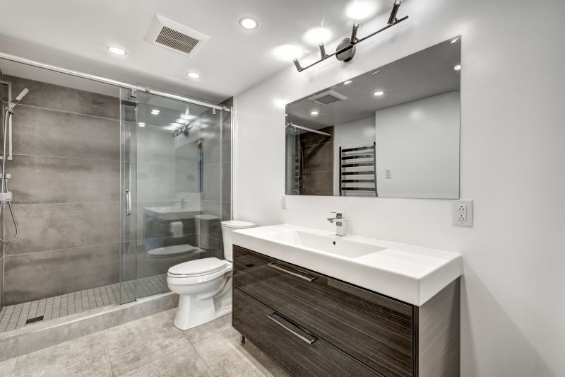 Finished Modern Bathroom